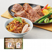 松阪牛のすき煮＆炙り焼き