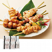 名古屋コーチン焼鳥串5種盛合せ