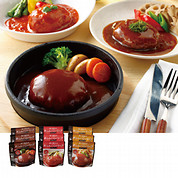煮込みハンバーグセット