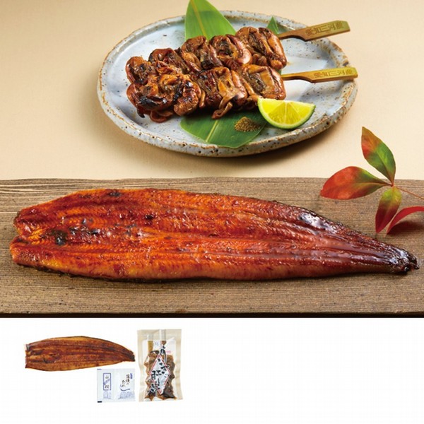 愛知三河一色産長蒲焼と肝串焼詰合せ(長蒲焼1本入) - ジェイアール