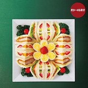 クリスマスサンドイッチオードブル