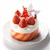 桃と苺のXmasアントルメ