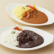 ブラックカレー・シーフードカレーセット