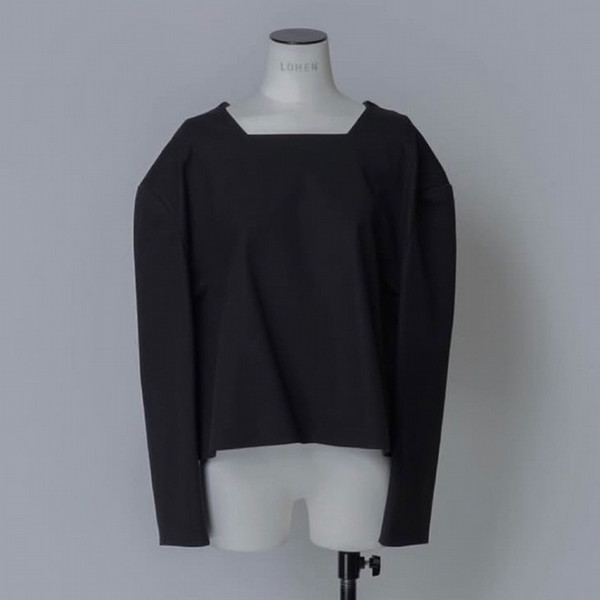 Lohen BACK SLIT COMBI BLOUSE 白　新品 BACK SLIT COMBI BLOUSE - ジェイアール名古屋タカシマヤオンライン