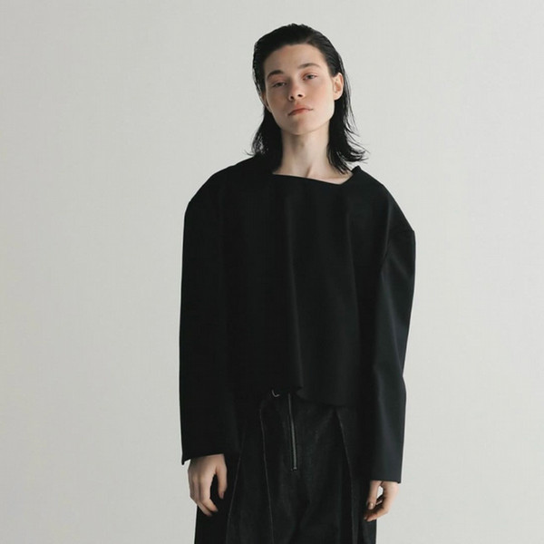 BACK SLIT COMBI BLOUSE - ジェイアール名古屋タカシマヤオンライン