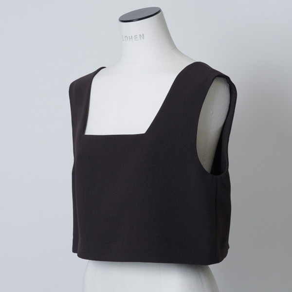 SQUARE NECK COMPACT TOPS - ジェイアール名古屋タカシマヤオンライン