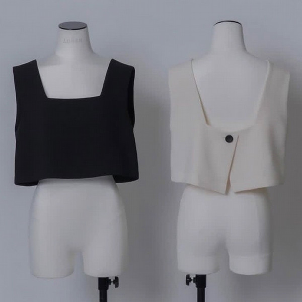 SQUARE NECK COMPACT TOPS - ジェイアール名古屋タカシマヤオンライン