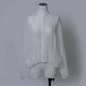 SHEER MESH BLOUSON