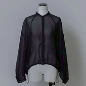 SHEER MESH BLOUSON