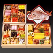 和 三段重・鯛重