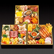 和・洋・中 三段重