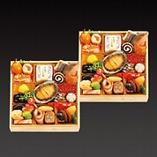 和 1人前二客セット