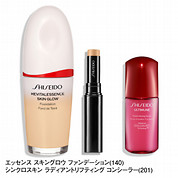 SHISEIDO ベースメイクキット(エッセンス スキングロウ ファンデーション ＆ シンクロスキン ラディアントリフティング コンシーラー)